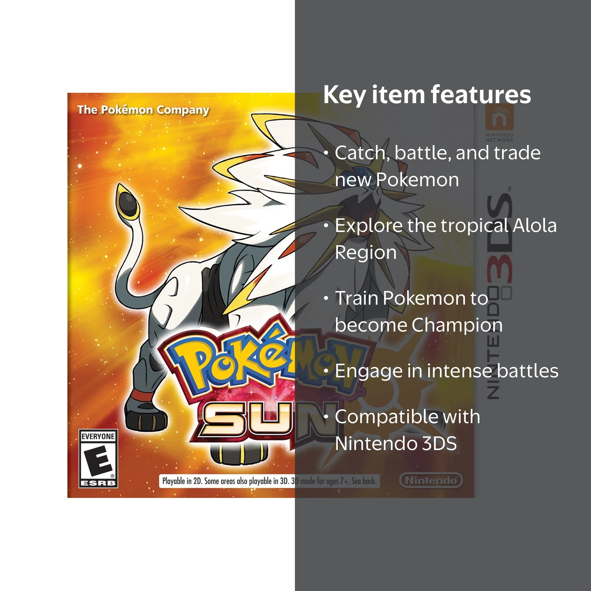 Pokemon Sun [Nintendo 3DS] - Walmart.com