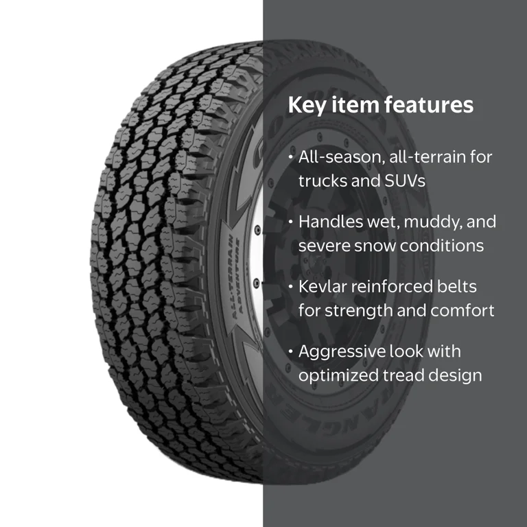 Goodyear Wrangler All-Terrain Adventure Kevlar 265/60R18 110T VSB