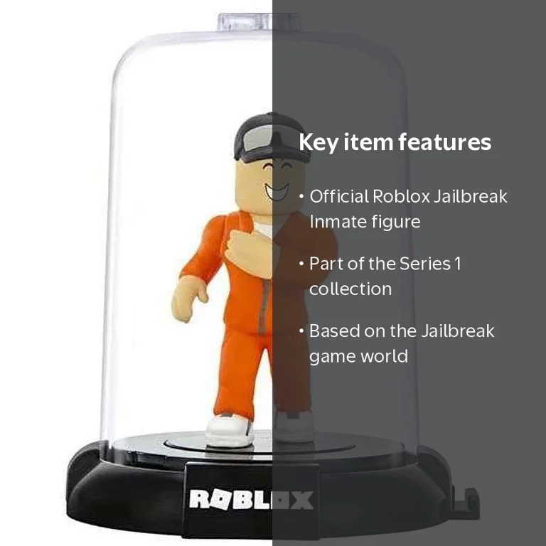 Roblox Series 1 Jailbreak: Inmate Action Figure - Walmart.com