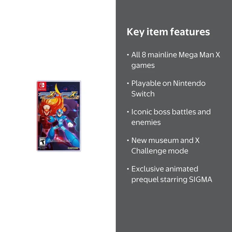 Capcom Mega Man X Legacy Collection 1+2, Action Adventure Combat