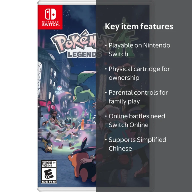 Pokémon Legends: Z-A - Nintendo Switch - Walmart.com