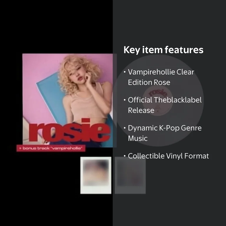 Rose - Rosie - Vampirehollie Edition Clear - Music & Performance