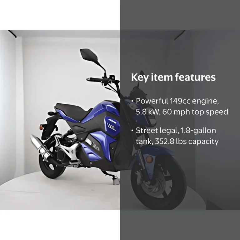 RPS M16-150 Grom Style 150cc Gas Powered Scooter Motorcycle