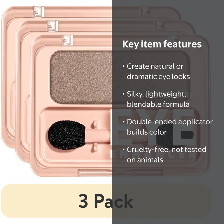 3 pack) COVERGIRL Eye Enhancers 1-Kit Eyeshadow, 760 Tapestry