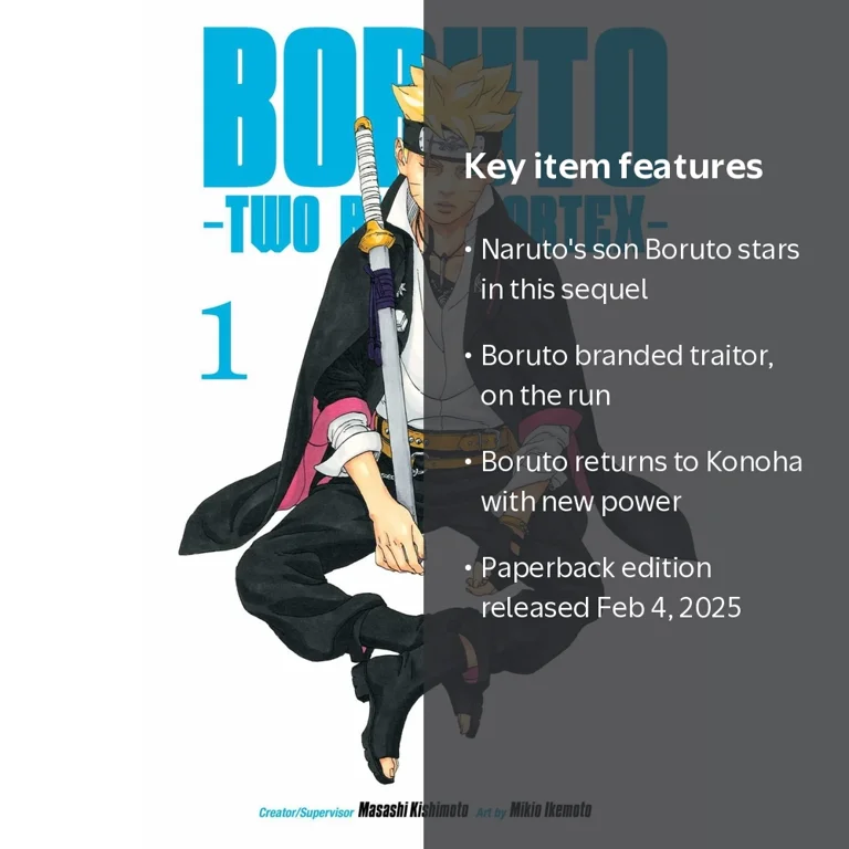 Masashi Kishimoto, Manga, Boruto Two Blue Vortex, Vol. 1