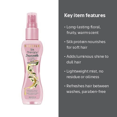 BioSilk, Silk Therapy Hair Fragrance, 2.26 oz, Pleasant Scent