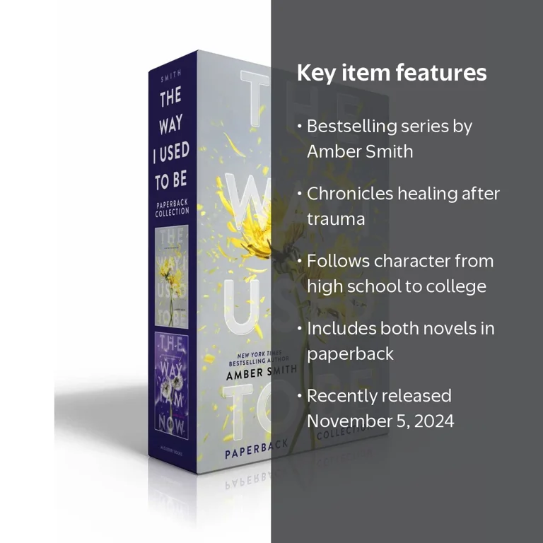 Amber Smith, Paperback Set: The Way I Used to Be & The Way I Am