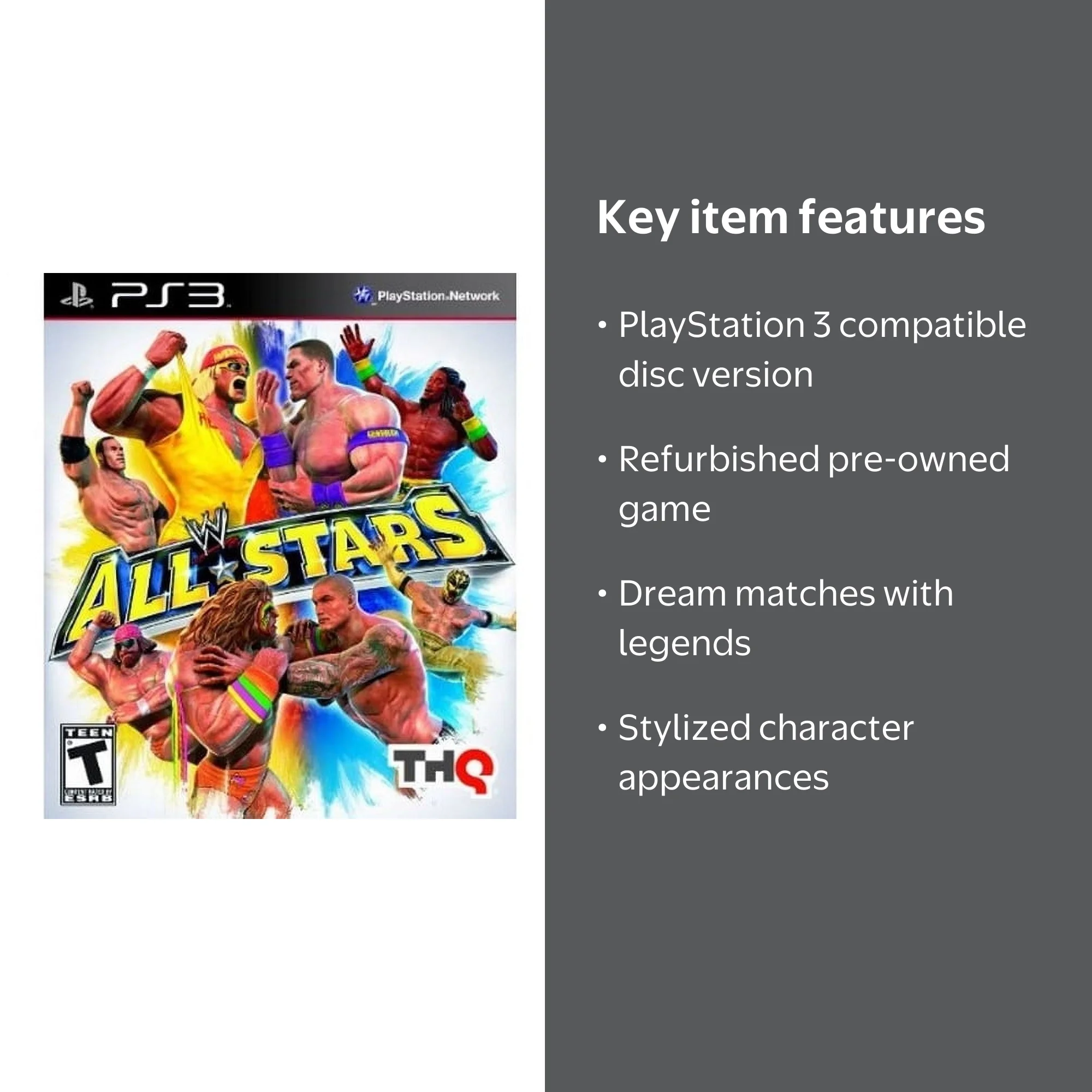 WWE All Stars - Playstation 3 - Walmart.com