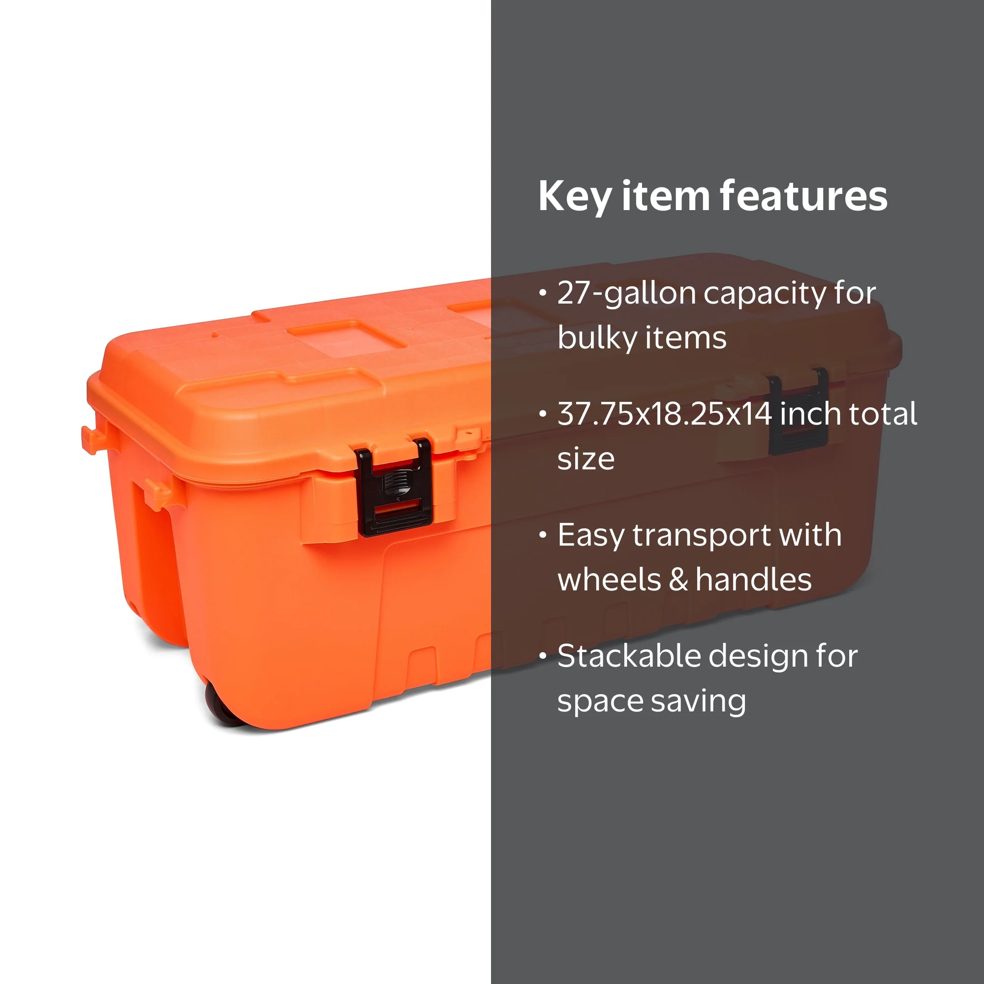 Plano Sportsman's Trunk, 27-Gallon Lockable Storage Box - Walmart.com