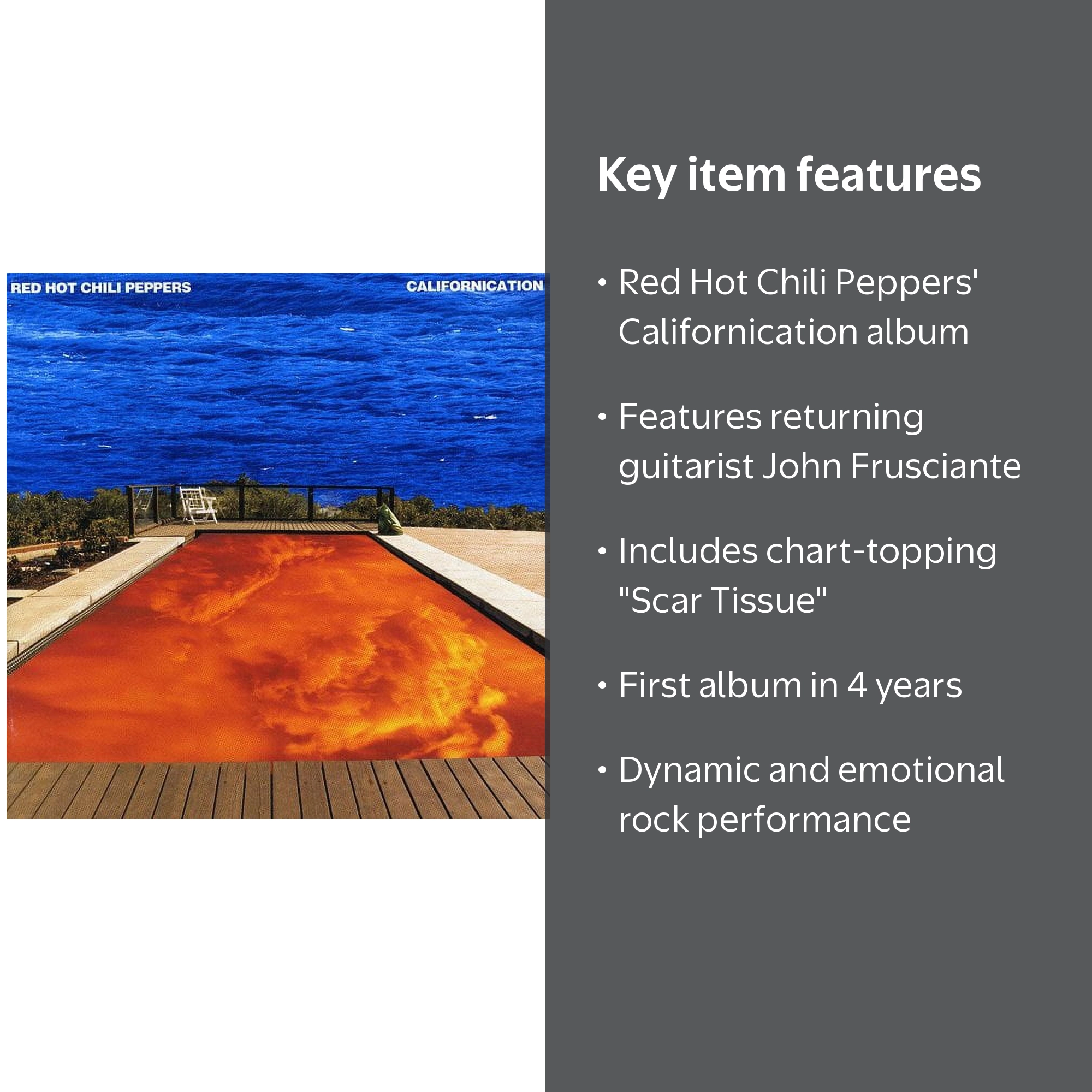 WEA CORP, Music & Performance, Californication, CD - Walmart.com
