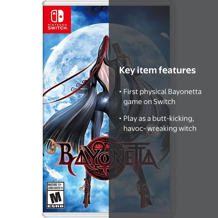 SEGA, Bayonetta, Nintendo Switch game, stylish action - Walmart.com