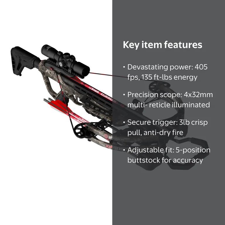 Barnett Crossbow Explorer XP405 Veil Stoke camouflage with 4x32
