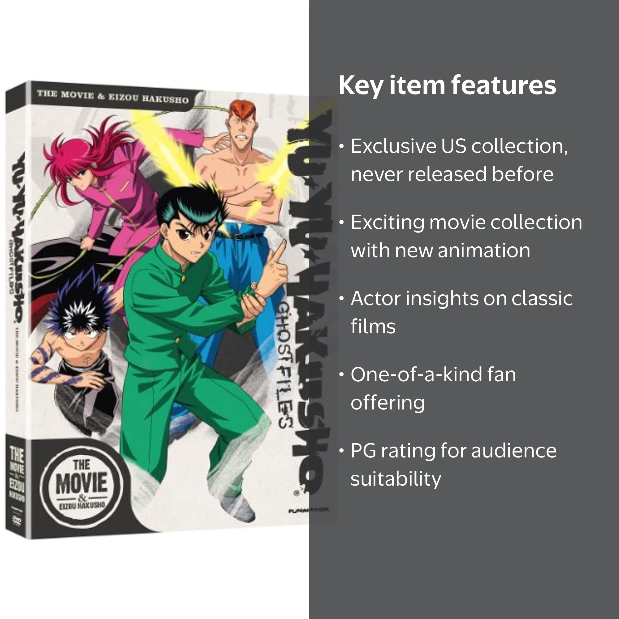 Yu Yu Hakusho: OVA / Eizou Hakusho - Walmart.com