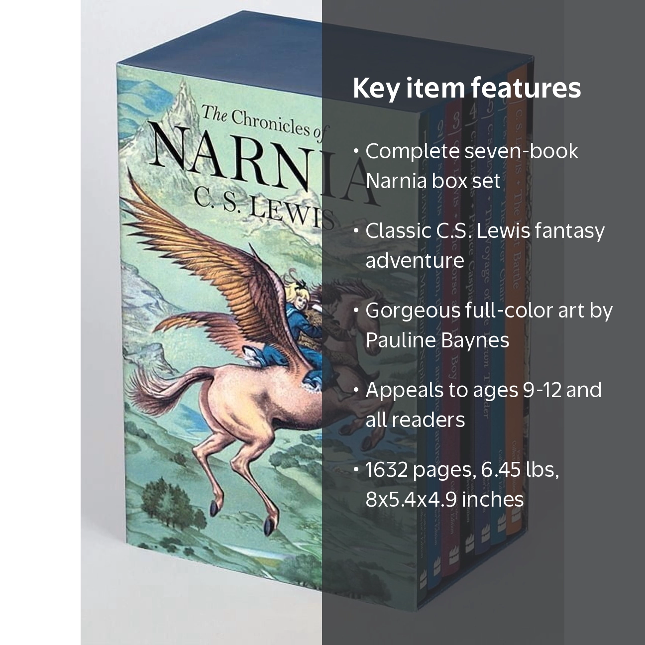 The Chronicles of Narnia Full-Color Paperback 7-Book Box Set