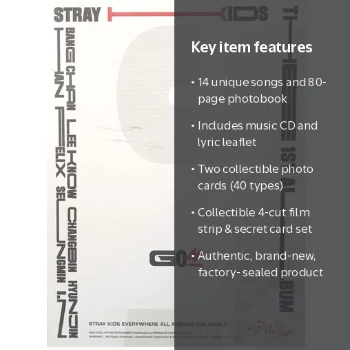 Stray Kids, [Go生 (Go Live)] 1st Album A Version, June 2020, K-pop