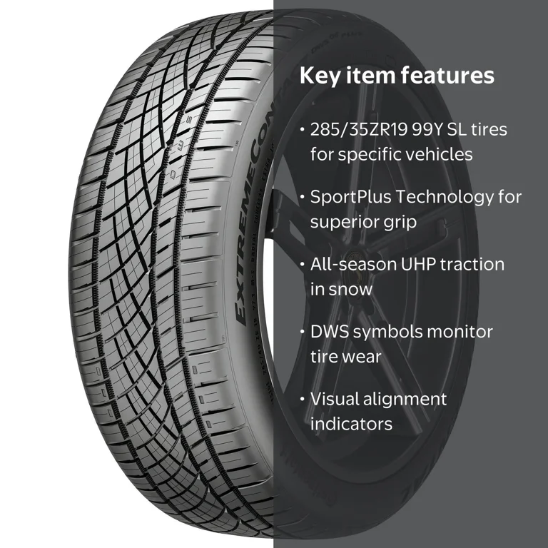 Continental ExtremeContact DWS06 PLUS UHP All Season 285/35ZR19