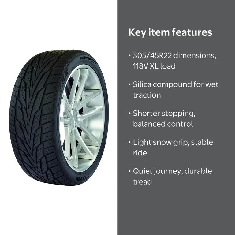 Toyo Proxes ST III All-Season Passenger Tire, Size P305/45R22 118V