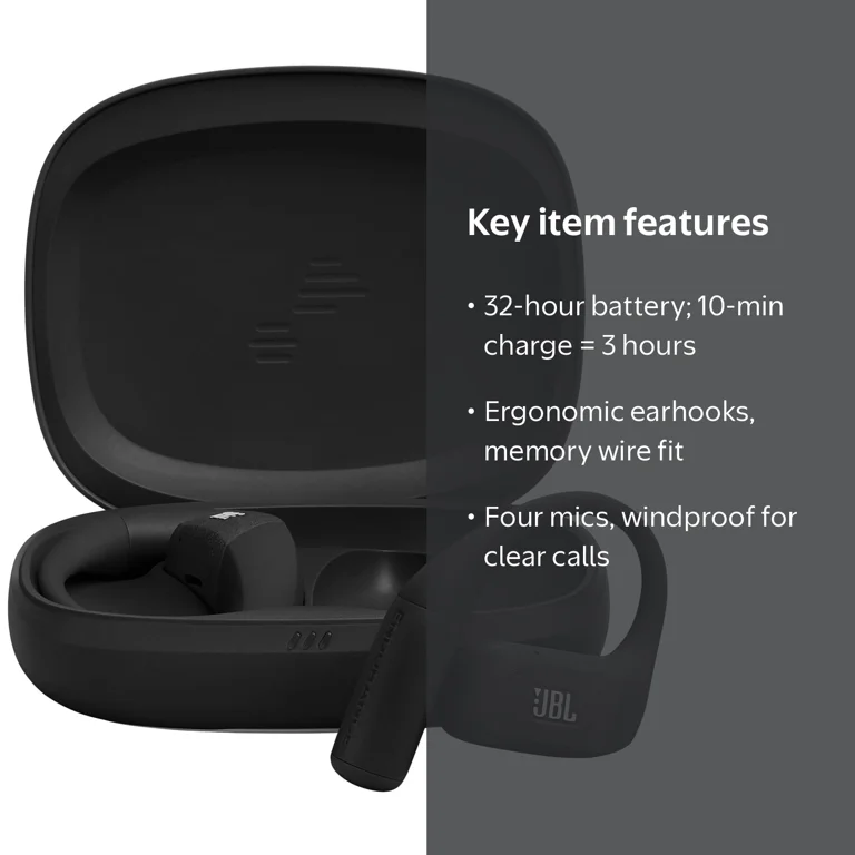 JBL, Endurance Zone, True Wireless open-ear sport headphones