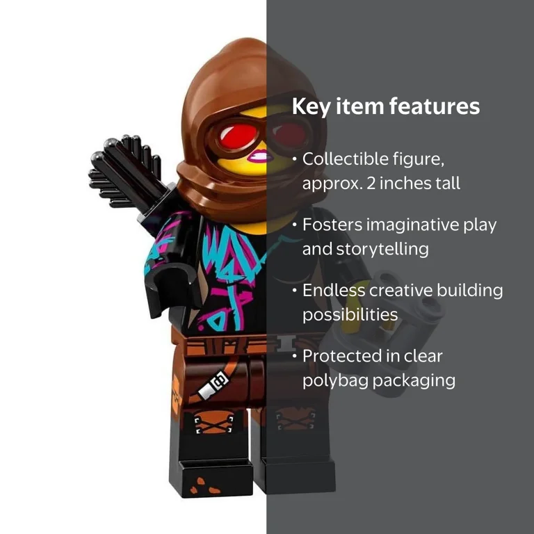 LEGO Movie 2 Series 71023 Battle-Ready Lucy Wyldstyle Minifigure