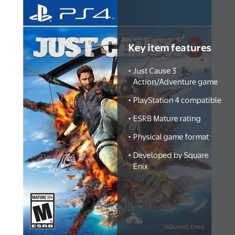 Just Cause 3 - PlayStation 4 - Walmart.com