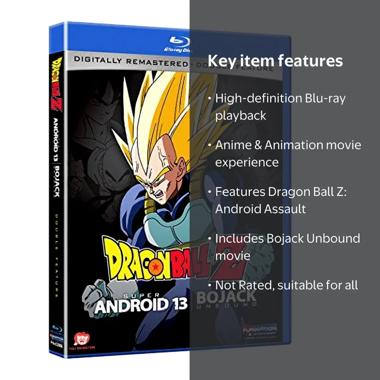 Funimation, Dragon Ball Z: Android Assault / Bojack Unbound Blu