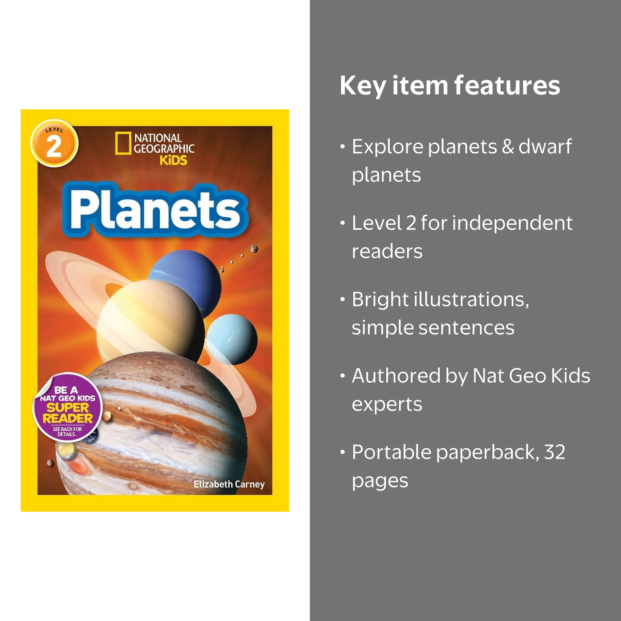 National Geographic Kids Readers Planets (National Geographic Kids