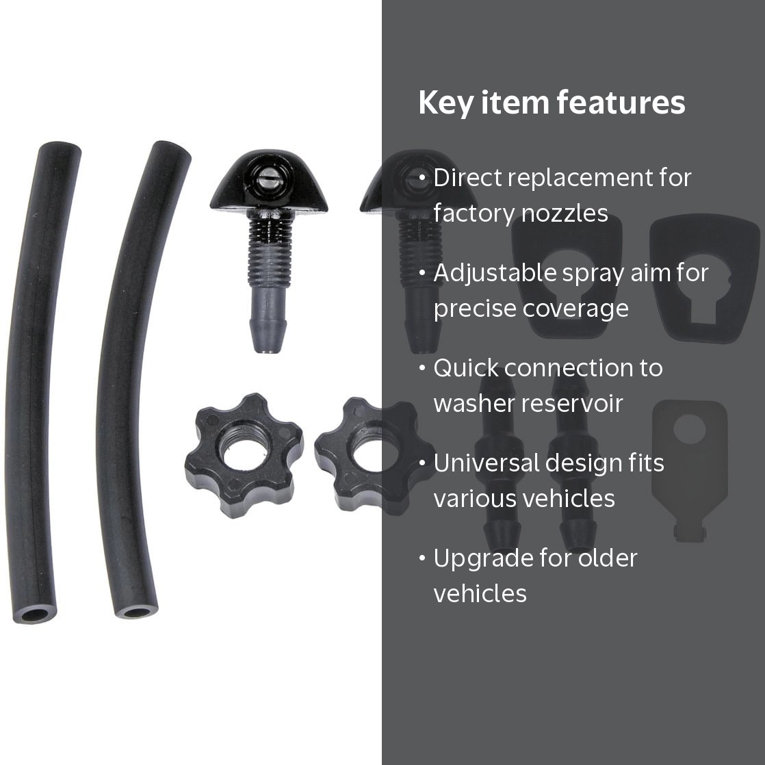 Dorman 47137 Windshield Washer Nozzle Kit - Walmart.com