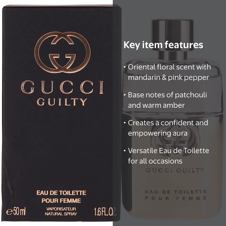Gucci, Eau de Toilette, 1.7 oz Spray, Perfume for Women - Walmart.com