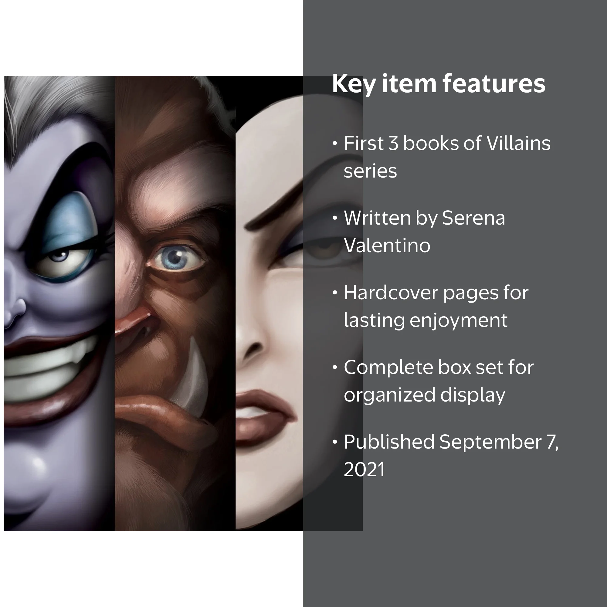 Serena Valentino's Villains 3 PBK Box Set (Hardcover) - Walmart.com