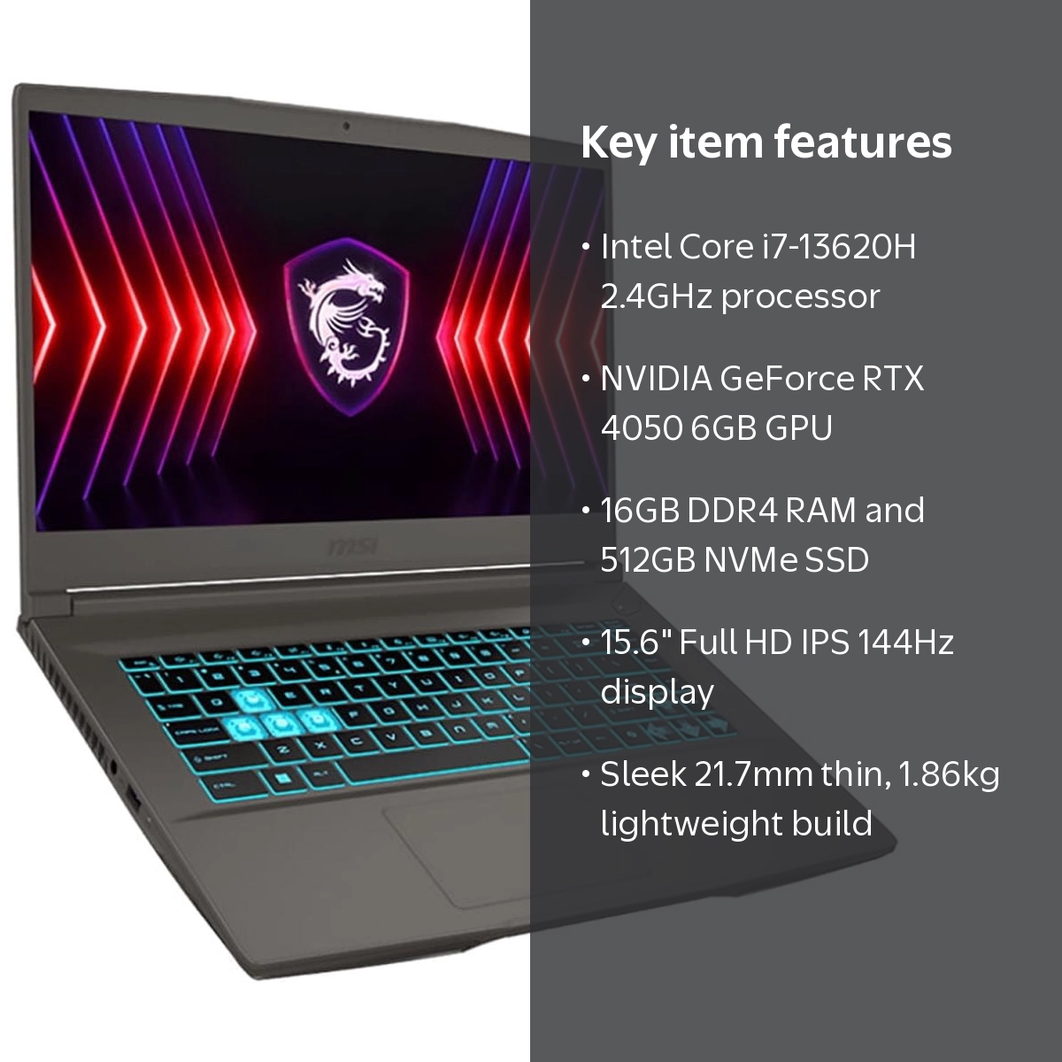 MSI Thin 15 B13VE-2678US 15.6