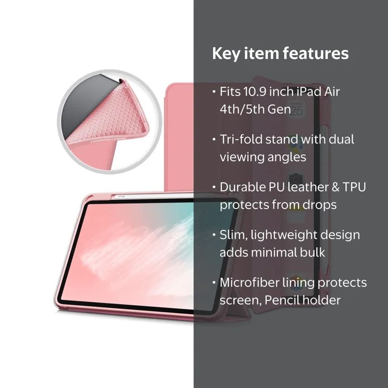 Allytech iPad Air 5th 4th Gen Case, 10.9