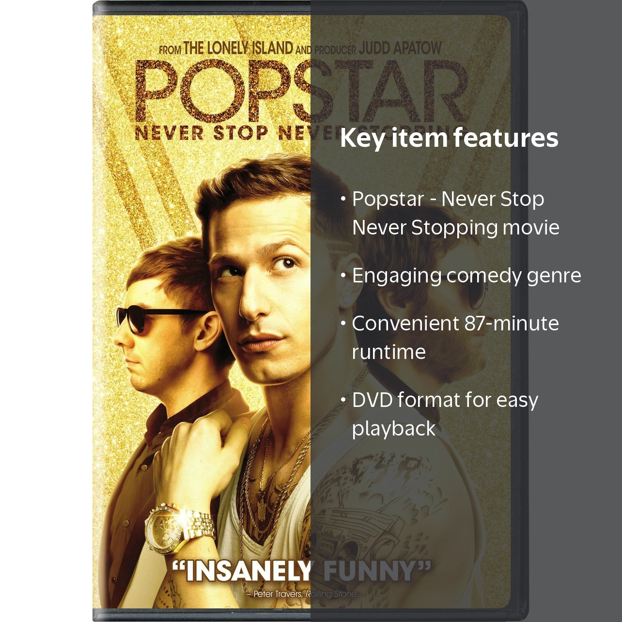 Popstar - Never Stop Never Stopping [DVD] - Walmart.com