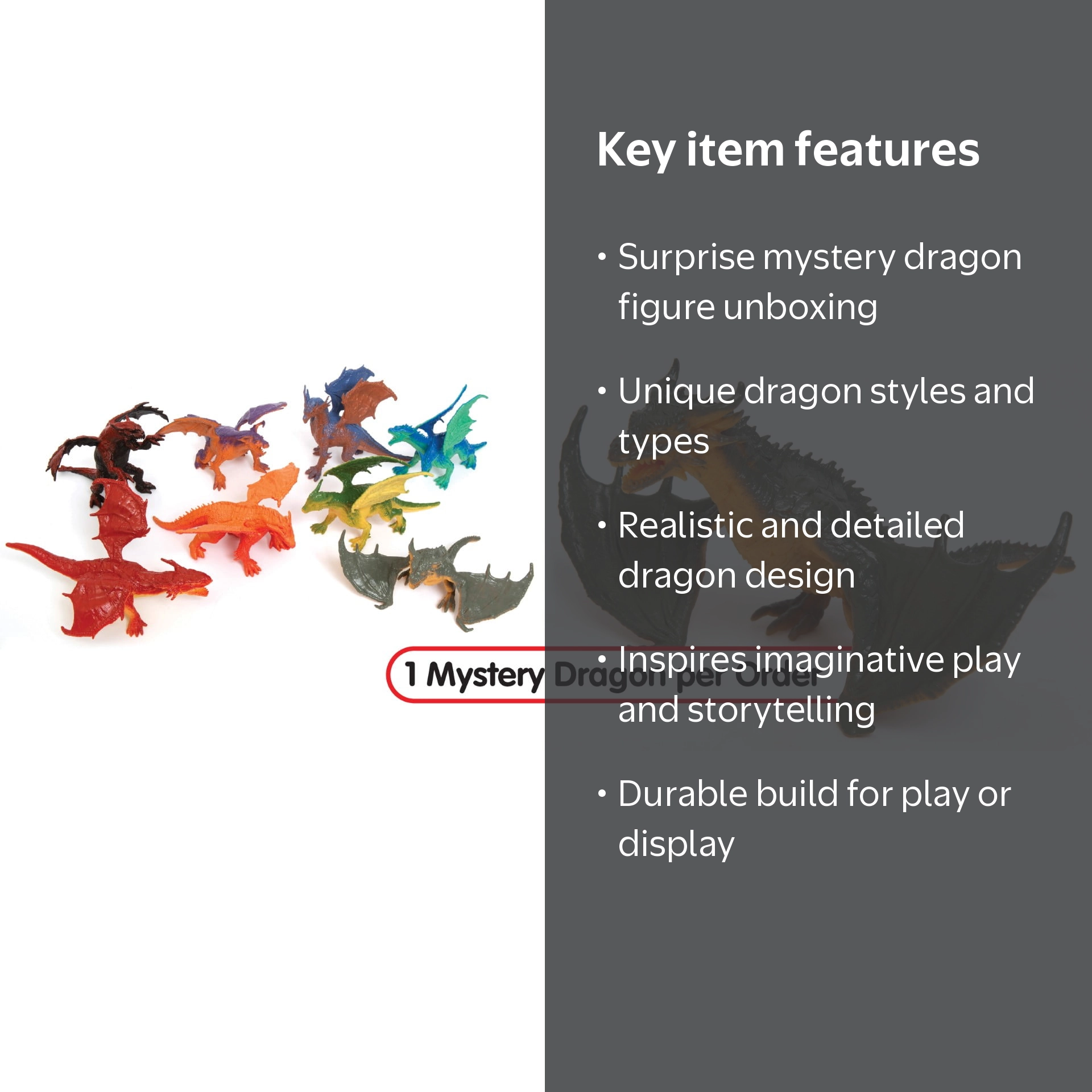 Zoo Troop Mystery Dragon - Realistic Collectible Toy - Walmart.com