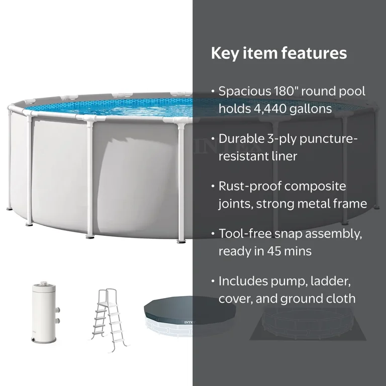 INTEX 26725EP Prism Frame 15'x48