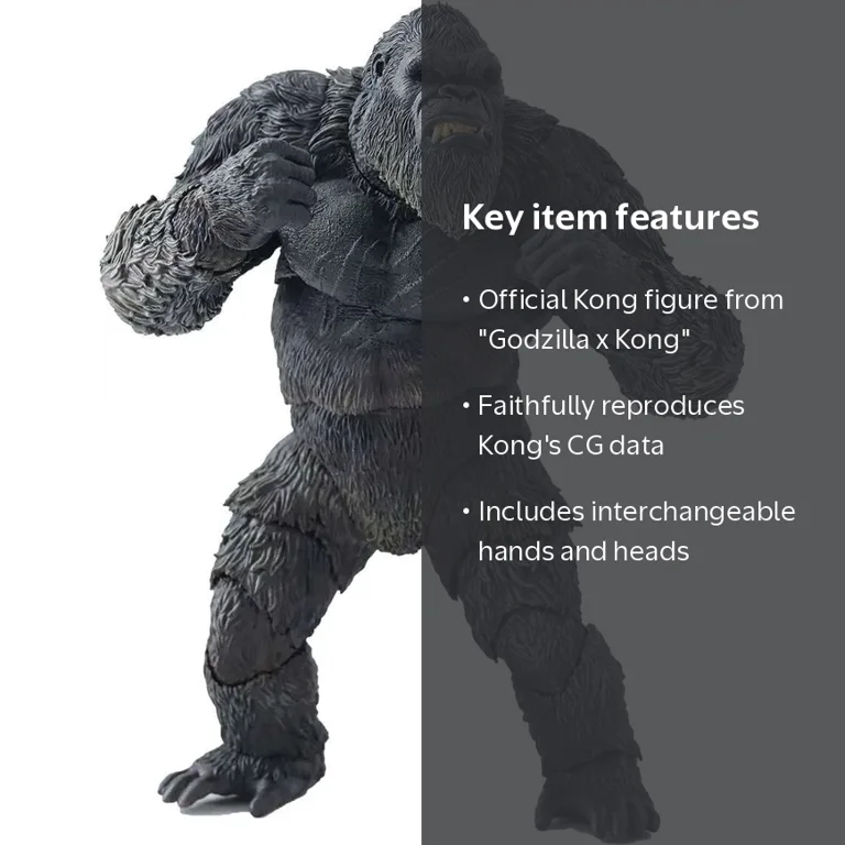 Hiya Toys, Action Figure, Godzilla Kong 6