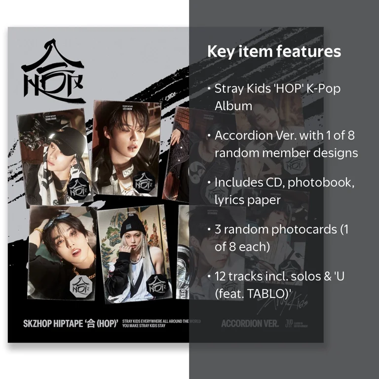 Stray Kids - HOP (ACCORDION VER.) - CD - Walmart.com