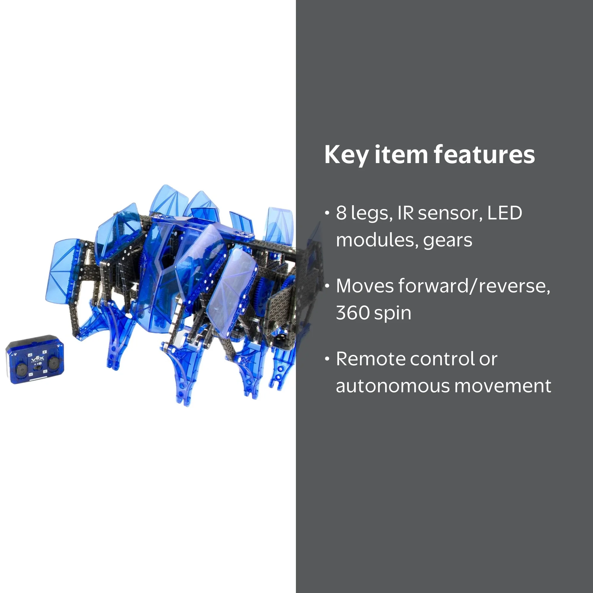 Hexbug Strandbeast VEX Robotics Creature 400+ Pc RC Motorized