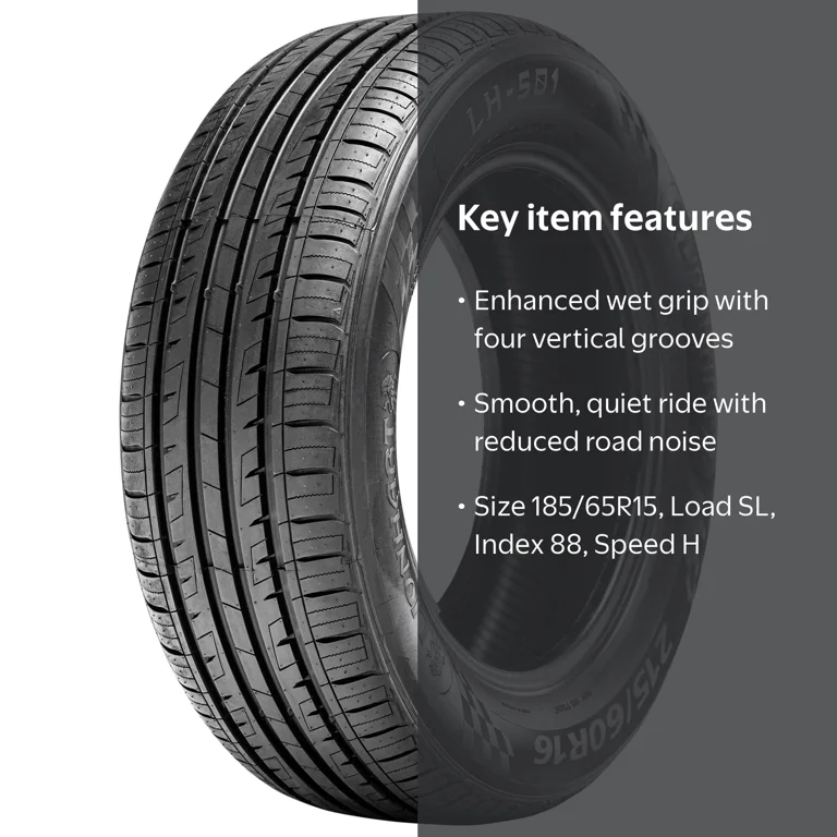 Lionhart, All Season Passenger Tire, 185/65R15, 88H - Walmart.com