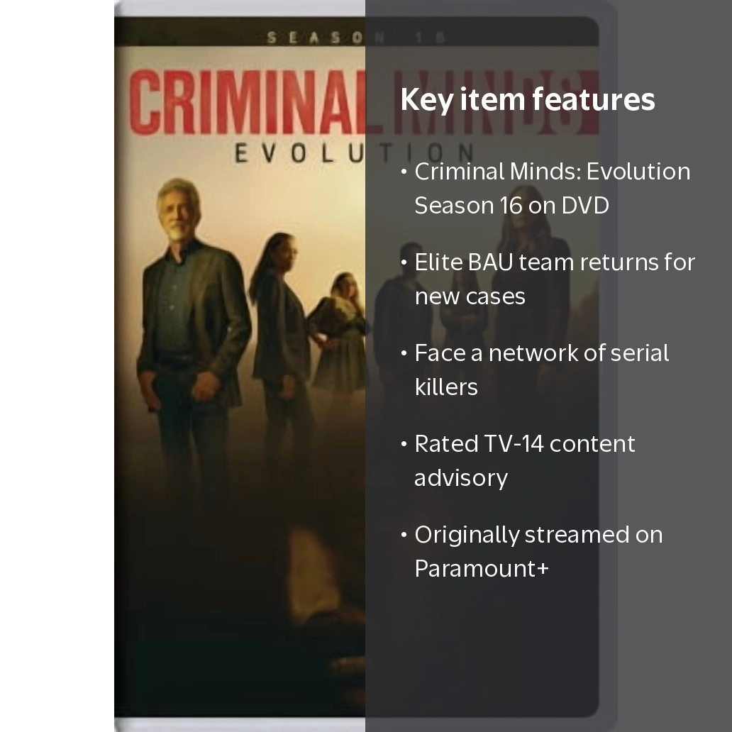 Criminal Minds: Evolution - The Sixteenth Season (DVD) - Walmart.com