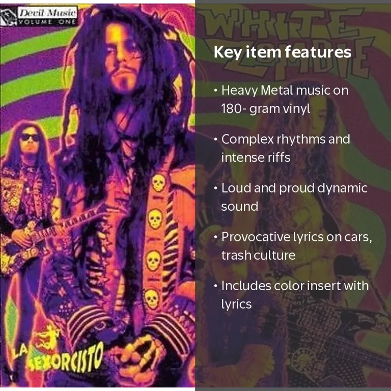 Music on Vinyl, White Zombie La Sexorcisto Devil Music Vinyl
