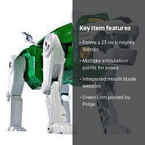 Voltron Club Lion Force Green Lion Action Figure - Walmart.com