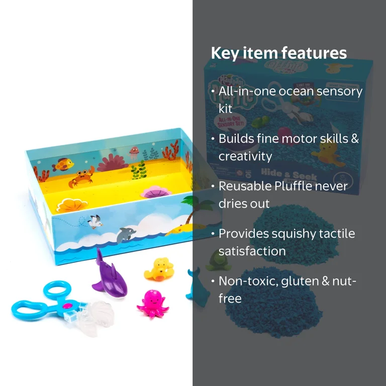 Educational Insights Pluffle® Ocean Sensory Set - Walmart.com