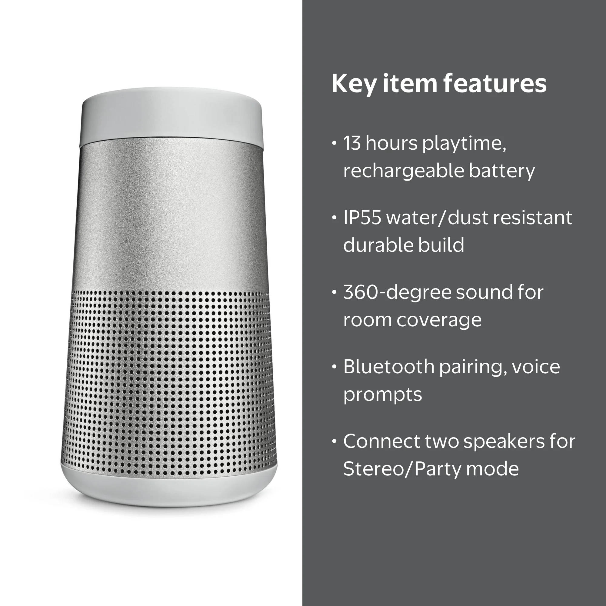 Bose SoundLink Revolve Portable Bluetooth Speaker Series II