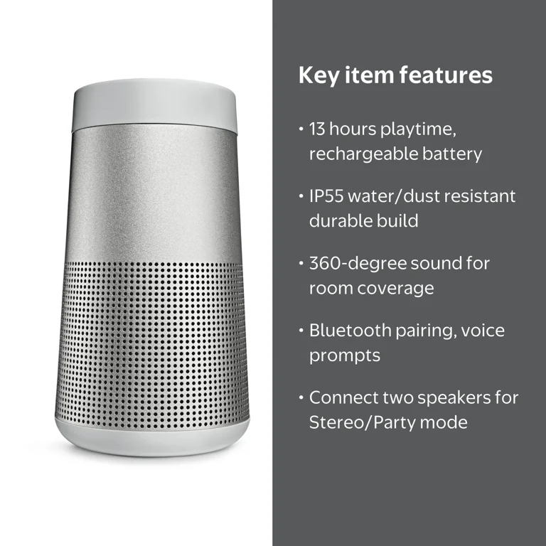 Bose SoundLink Revolve Portable Bluetooth Speaker Series II