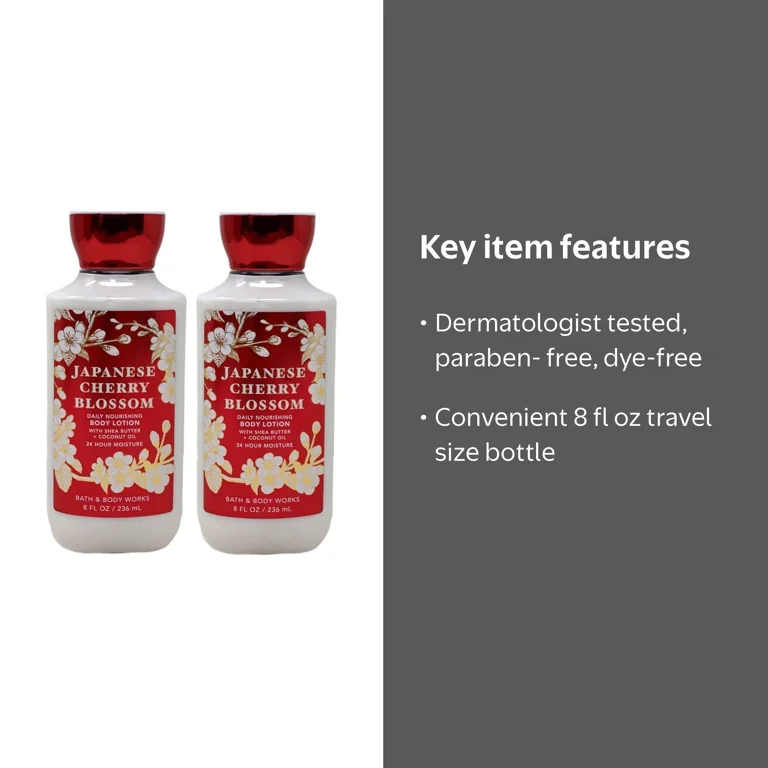 Bath & Body Works Japanese Cherry Blossom, Jasmine Scented