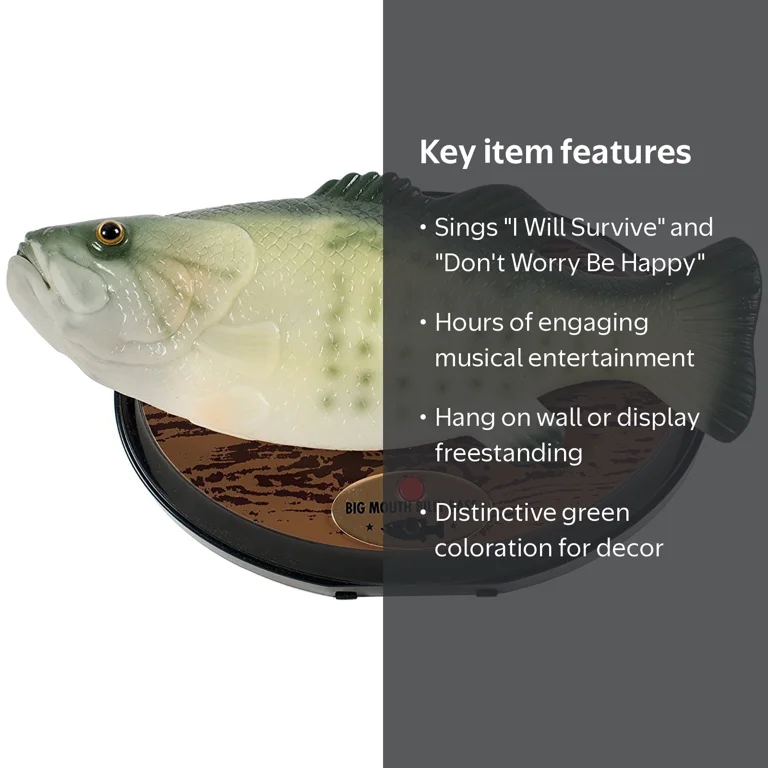Gemmy Industries Big Mouth Original Billy the Singing Bass