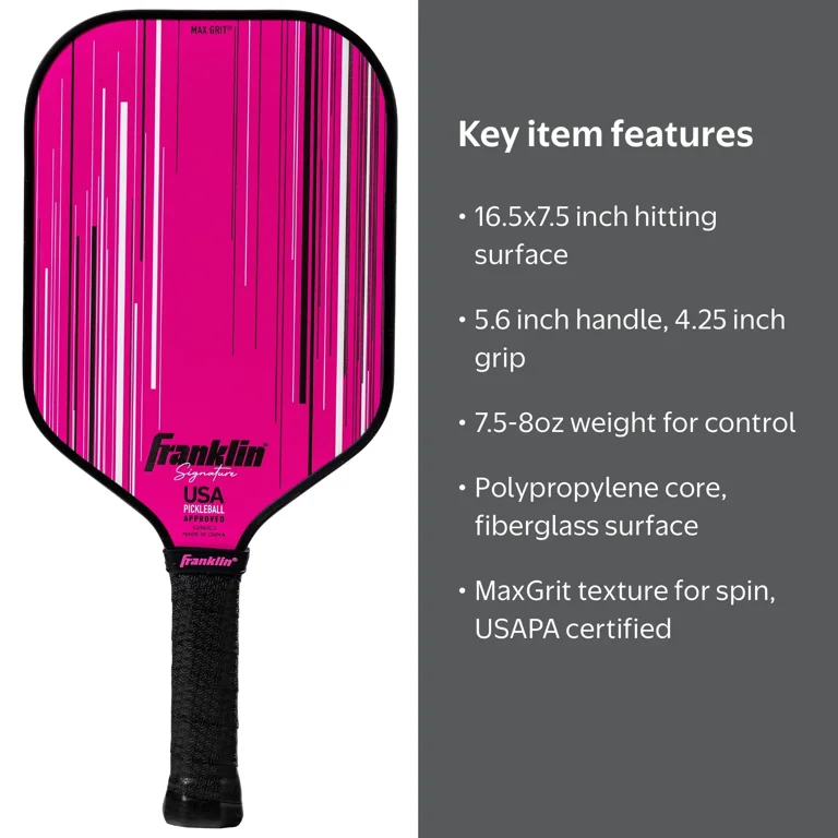 Franklin Sports Pro Signature Pickleball Paddles - 13mm Poly Core