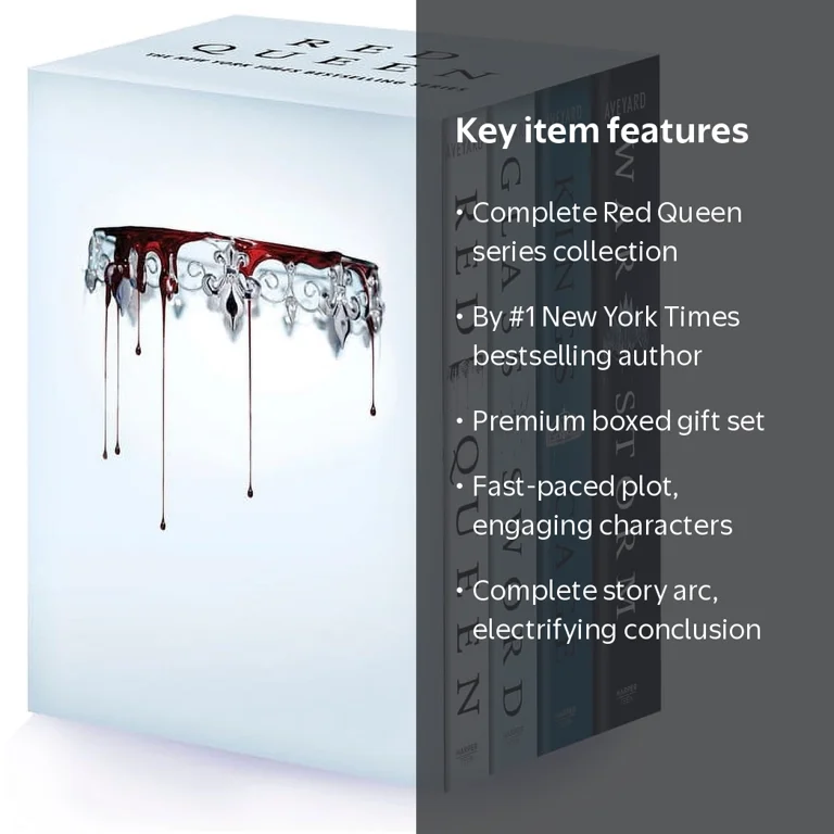 Victoria Aveyard Red Queen Series 4-Book Paperback Box Set