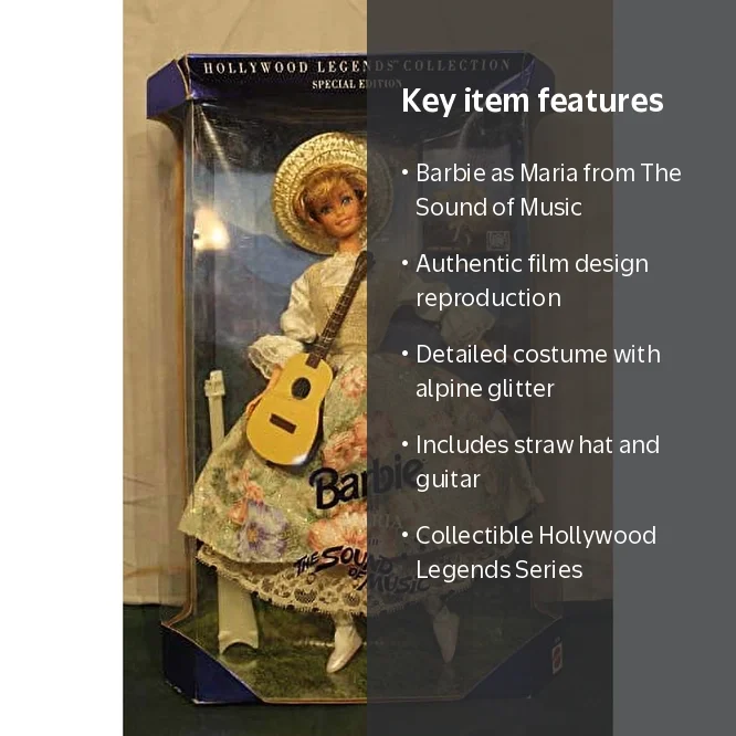 Barbie Collector Movie Collectible - Maria in Sound of Music Doll