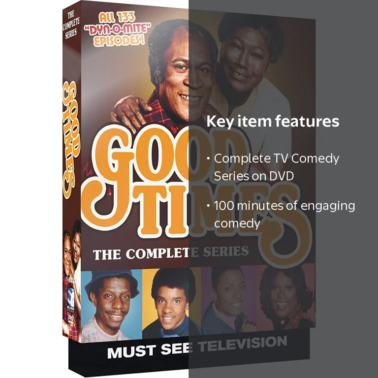 Mill Creek Ent, TV Series DVD Set, Good Times Complete Series